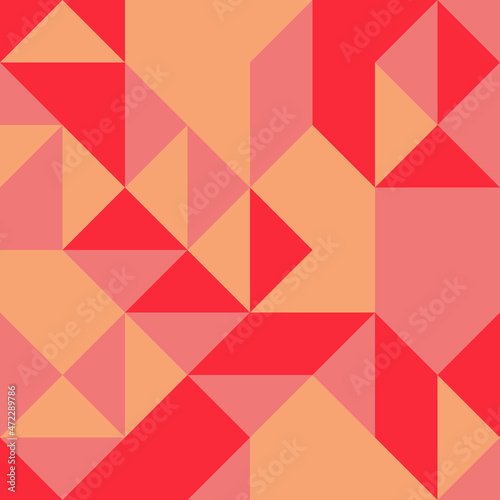 Abstract Geometric Pattern generative computational art illustration