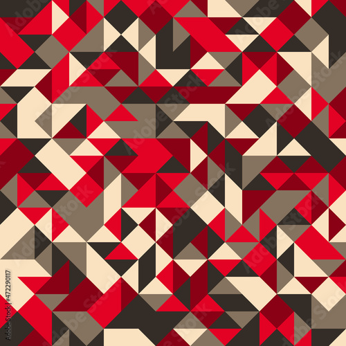 Abstract Geometric Pattern generative computational art illustration