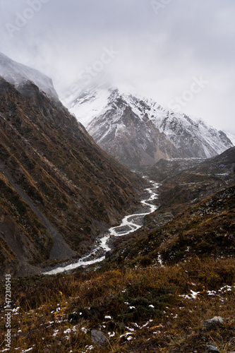 Traveling Nepal Nature Landscape Mountains