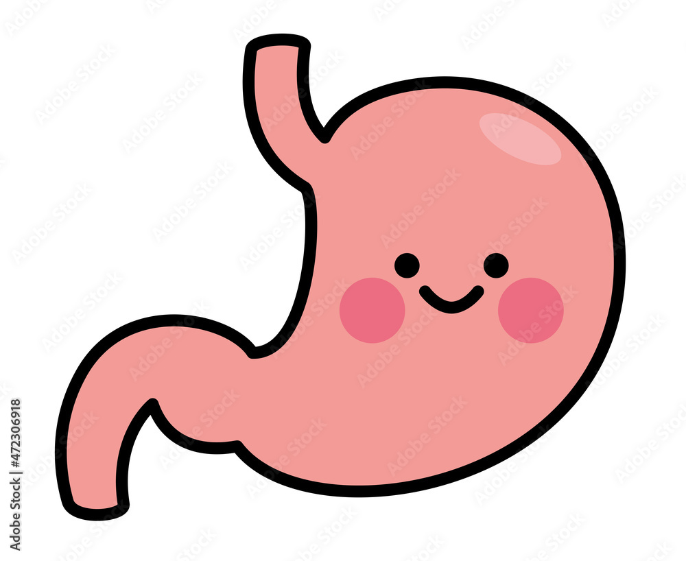 Fototapeta premium 胃 キャラクター