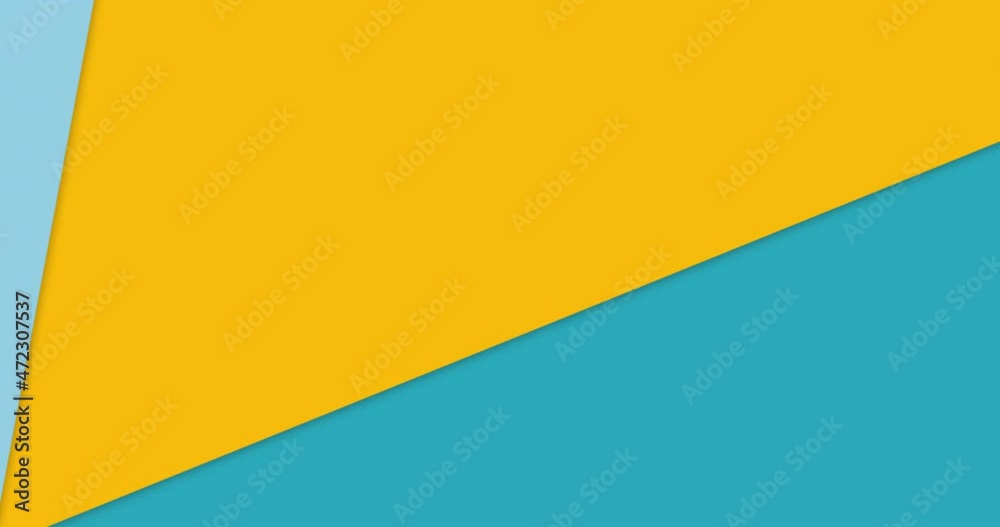 Colorful bright abstract square screen loader or Loopless motion design for intro or translation. 4k resolution animation opener.