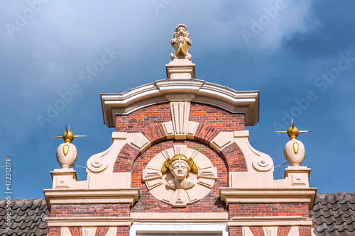 Architectural detail from the streets of Leiden photo