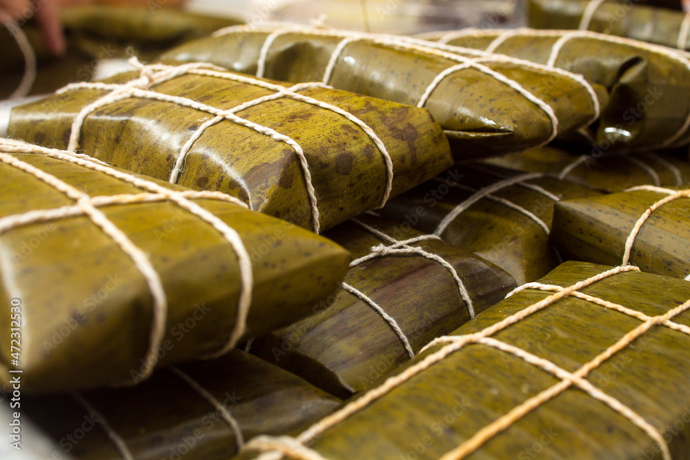 Traditional Venezuelan cuisine for the December festivities, Hallacas ...