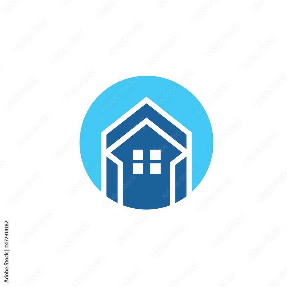 building house icon vector template building house icon vector template