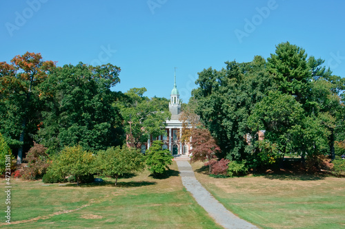 Weston town hall MA USA photo