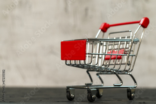 Fotografie carrito de compras de supermercado
