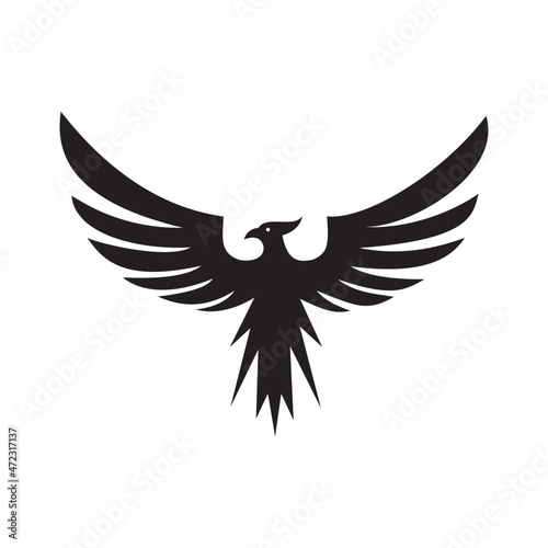 Phoenix clip art icon 