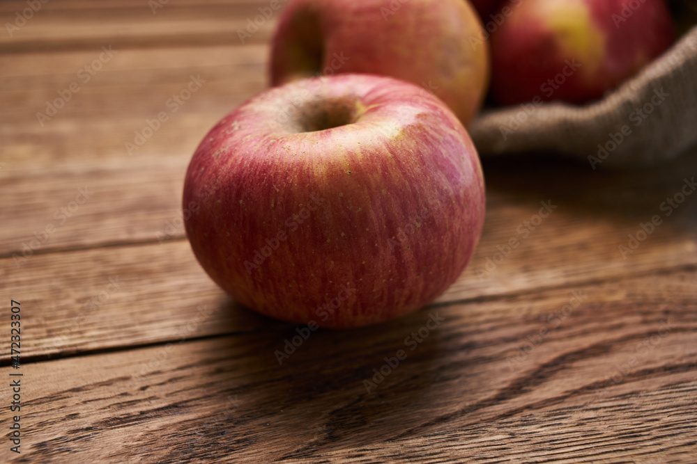 apples on a wooden table vitamins fresh fruits organic apples on a wooden table vitamins fresh fruits organic