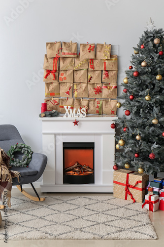 Christmas advent calendar w...