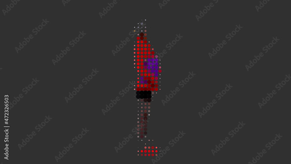 Obraz premium background with dots