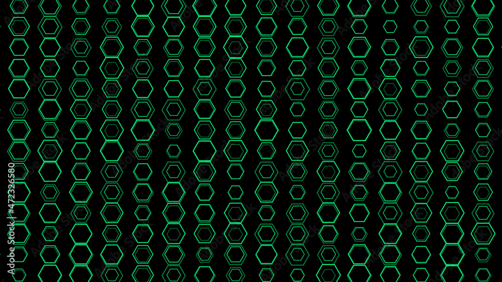 geometric tech background. matrix concept. Stock Illustration | Adobe Stock