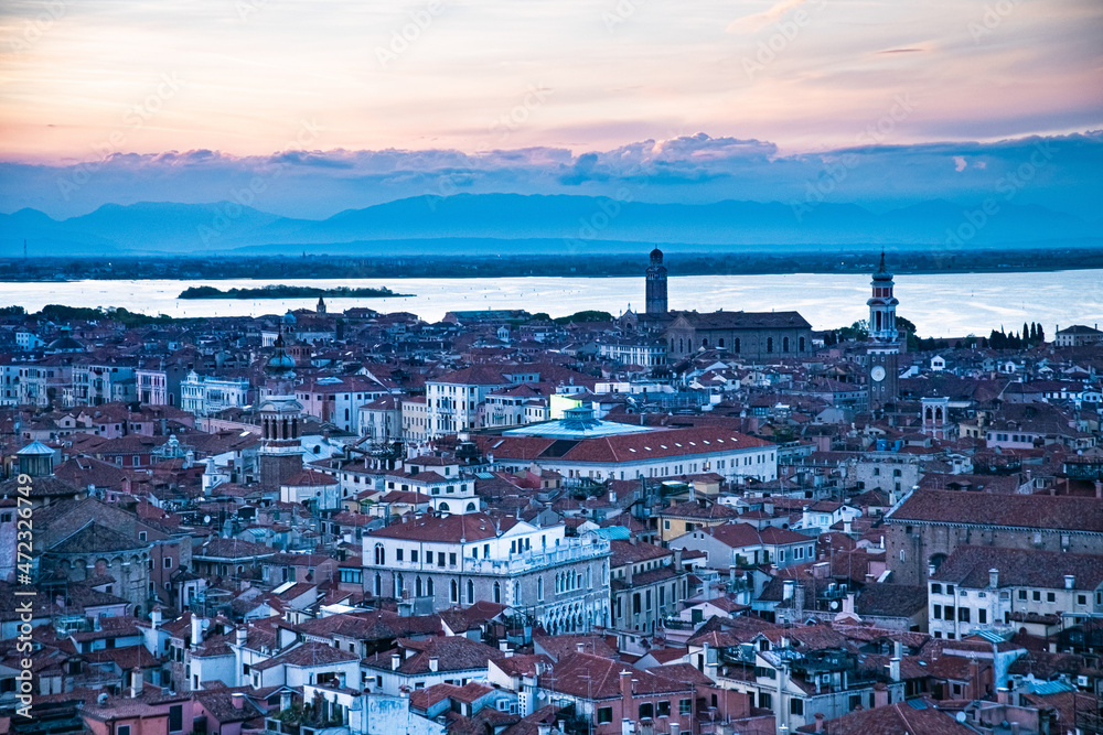 panorama of Venice Italy 