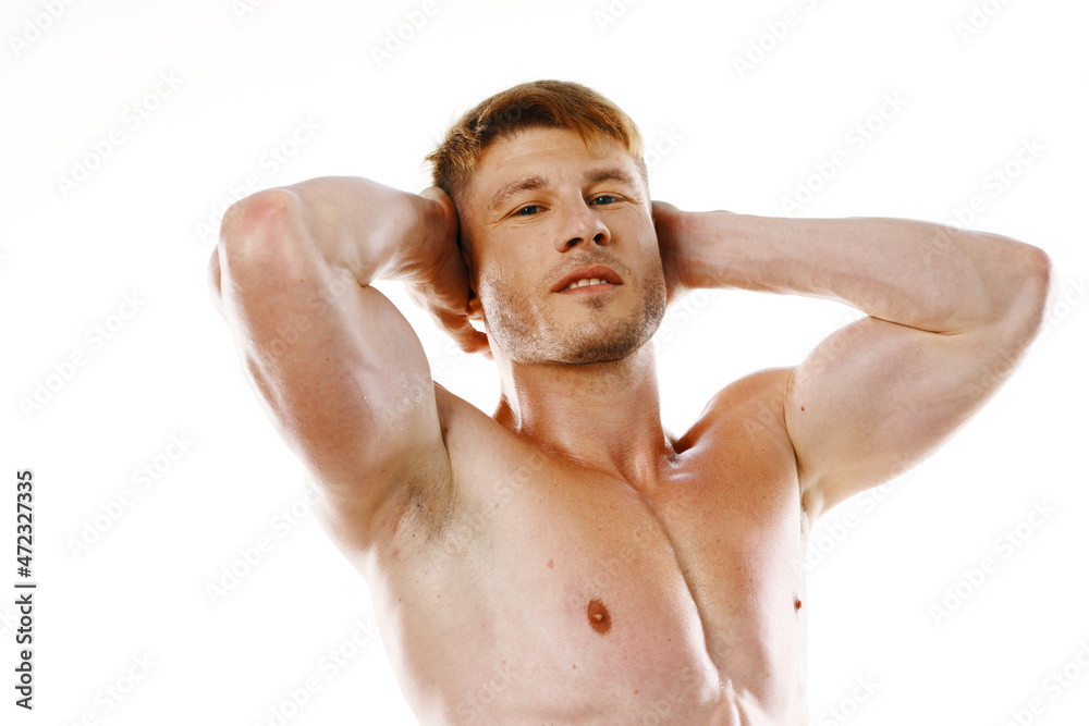 man with a pumped up body muscle closeup workout bodybuilders man with a pumped up body muscle closeup workout bodybuilders