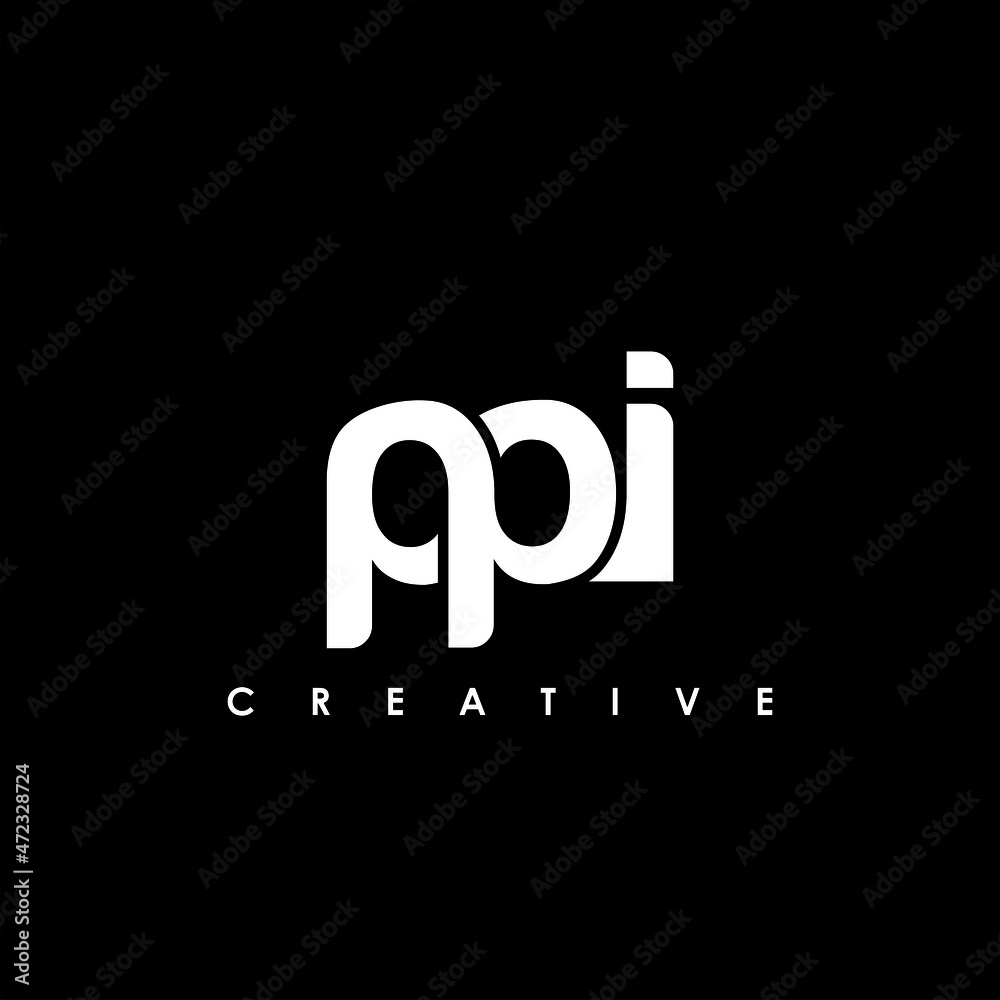 PPI Letter Initial Logo Design Template Vector Illustration PPI Letter Initial Logo Design Template Vector Illustration