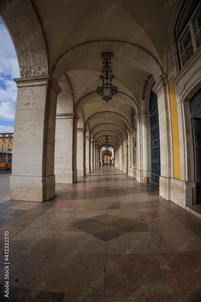 Arcos da Augusta, Lisboa, Portugal