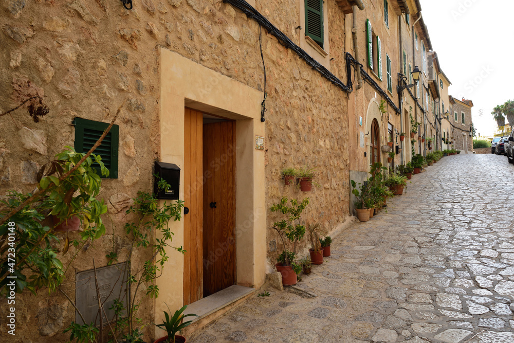 Naklejka premium Valldemossa, Mallorca, Spanien 