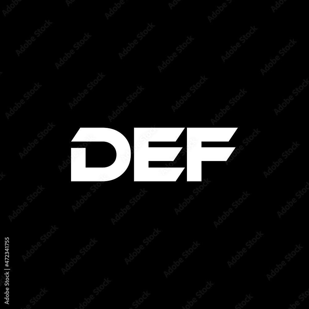 DEF letter logo design with black background in illustrator, vector logo modern alphabet font overlap style. calligraphy designs for logo, Poster, Invitation, etc. DEF letter logo design with black background in illustrator, vector logo modern alphabet font overlap style. calligraphy designs for logo, Poster, Invitation, etc.