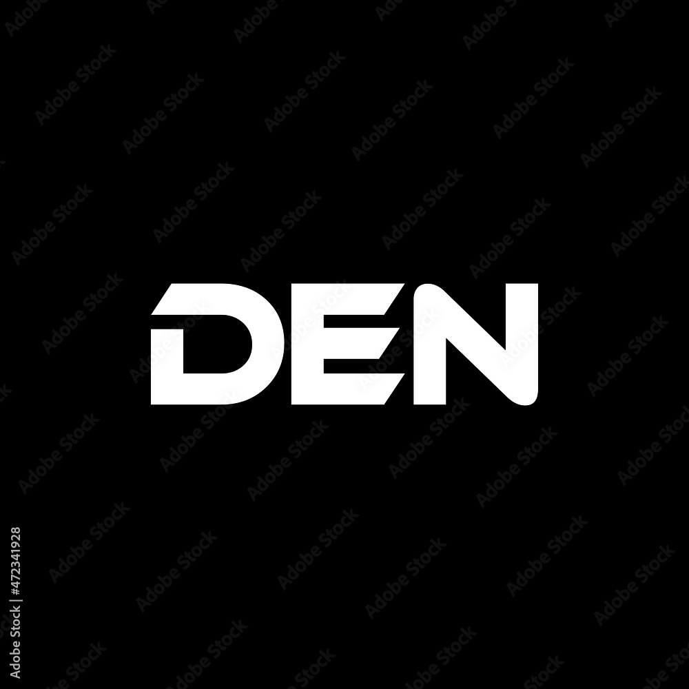 DEN letter logo design with black background in illustrator, vector logo modern alphabet font overlap style. calligraphy designs for logo, Poster, Invitation, etc. DEN letter logo design with black background in illustrator, vector logo modern alphabet font overlap style. calligraphy designs for logo, Poster, Invitation, etc.