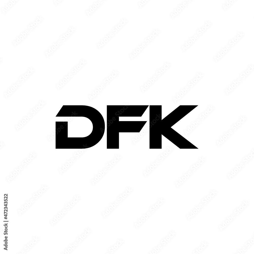 DFK letter logo design with white background in illustrator, vector logo modern alphabet font overlap style. calligraphy designs for logo, Poster, Invitation, etc. DFK letter logo design with white background in illustrator, vector logo modern alphabet font overlap style. calligraphy designs for logo, Poster, Invitation, etc.