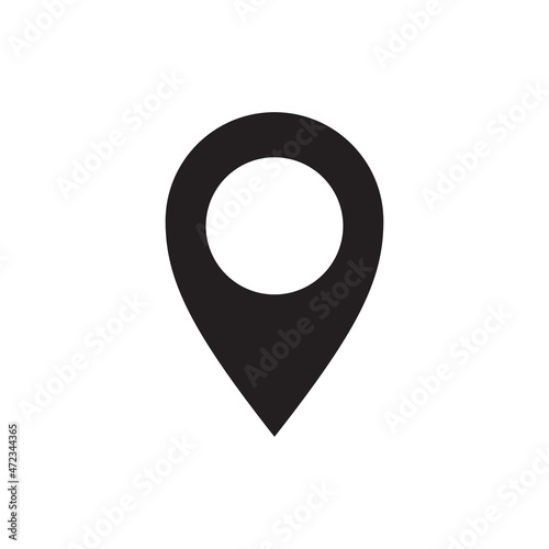 Pin location icon vector design illustration