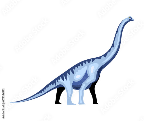 Brontosaurus Cartoon Dinosaur Composition