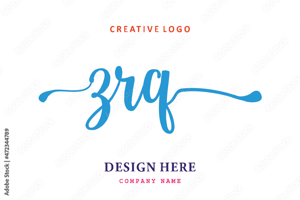 ZRQ lettering logo is simple, easy to understand and authoritative ZRQ lettering logo is simple, easy to understand and authoritative