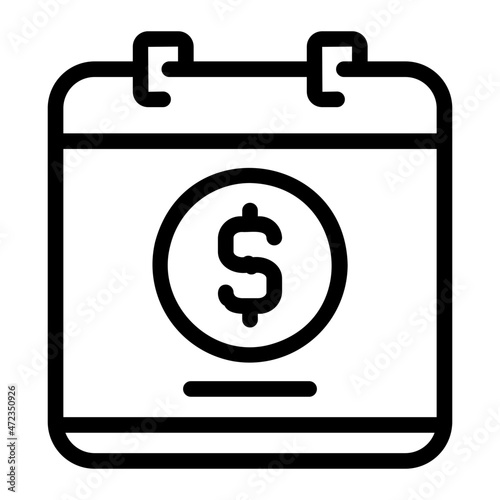 pay day line icon