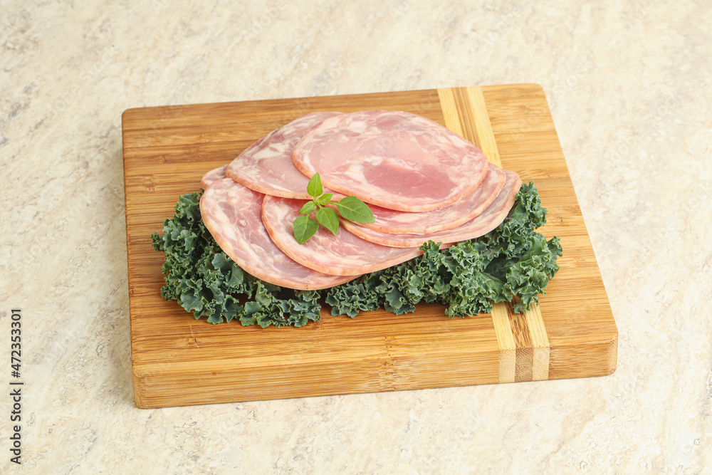 Italian pork salami sausage - Napoli