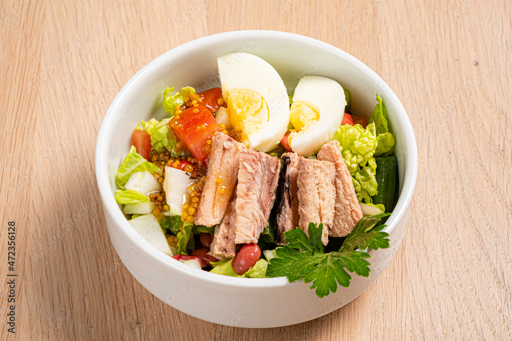 tuna salad on the table tuna salad on the table