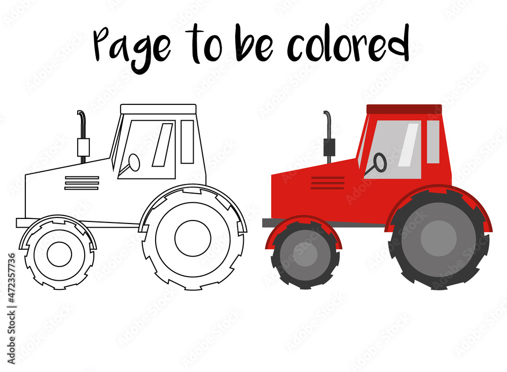 Fototapeta premium Children game, printable worksheet for kids. Activity, worksheet for printing, learning . Practicing fine motor skills. The coloring book for preschool kids with easy educational gaming level.