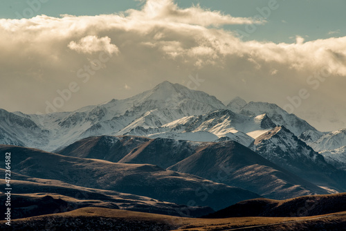 Fototapeta Naklejka Na Ścianę i Meble -  Landscapes of the Caucasian mountains. Main Caucasian Range. Fantastic scenery. Russia