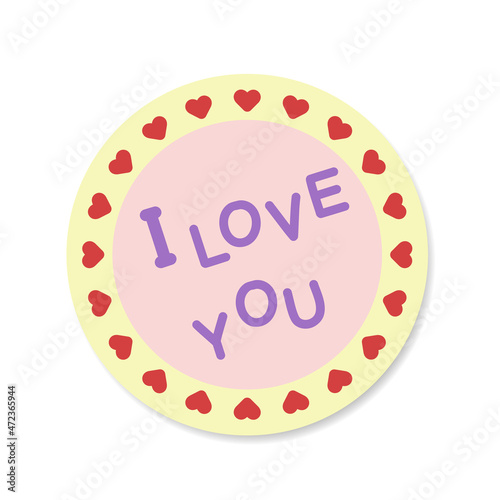 sticker valentine's day