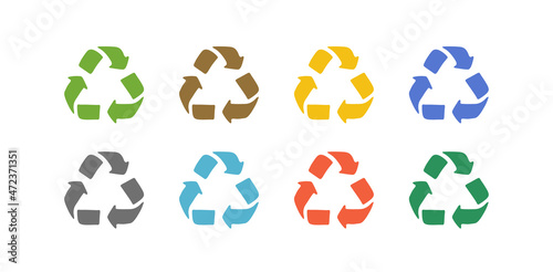 Recycle Icon - Vector Symbol