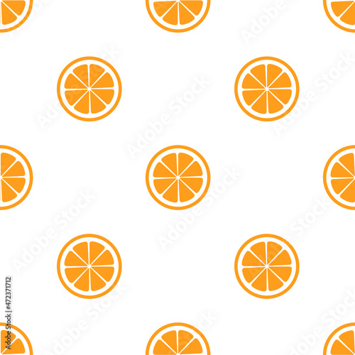 orange slices background