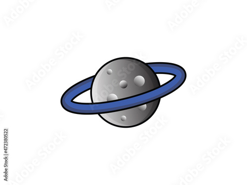 space planet vector icon-