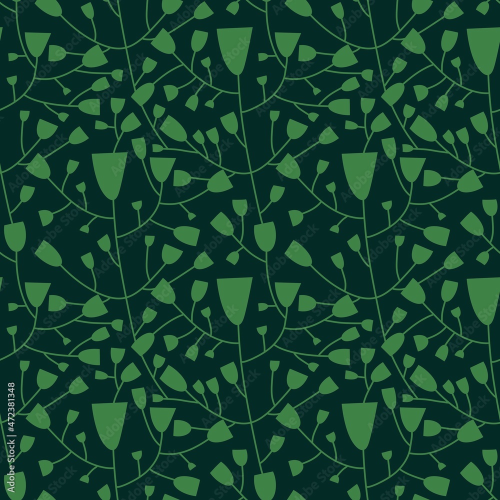 Seamless floral pattern with flowers for fabrics and textiles Seamless floral pattern with flowers for fabrics and textiles