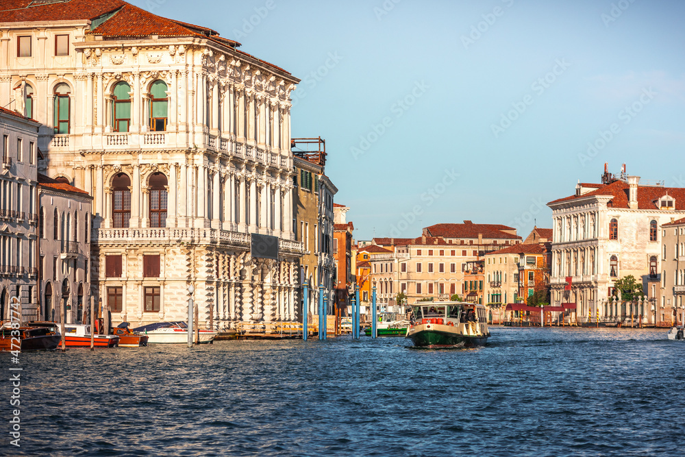 Gran Canale (Grand Canal) of Venezia, Veneto, Italy.