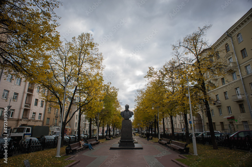 Monument to Felix Dzerzhinsky in Minsk Monument to Felix Dzerzhinsky in Minsk