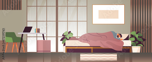 unhappy depressed man sleeping in bed guy feeling desperate and lonely mental health diseases depression stress