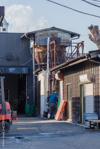 醤油と日本酒のお店、工場もある　仲町、川越市、埼玉県、日本 photo