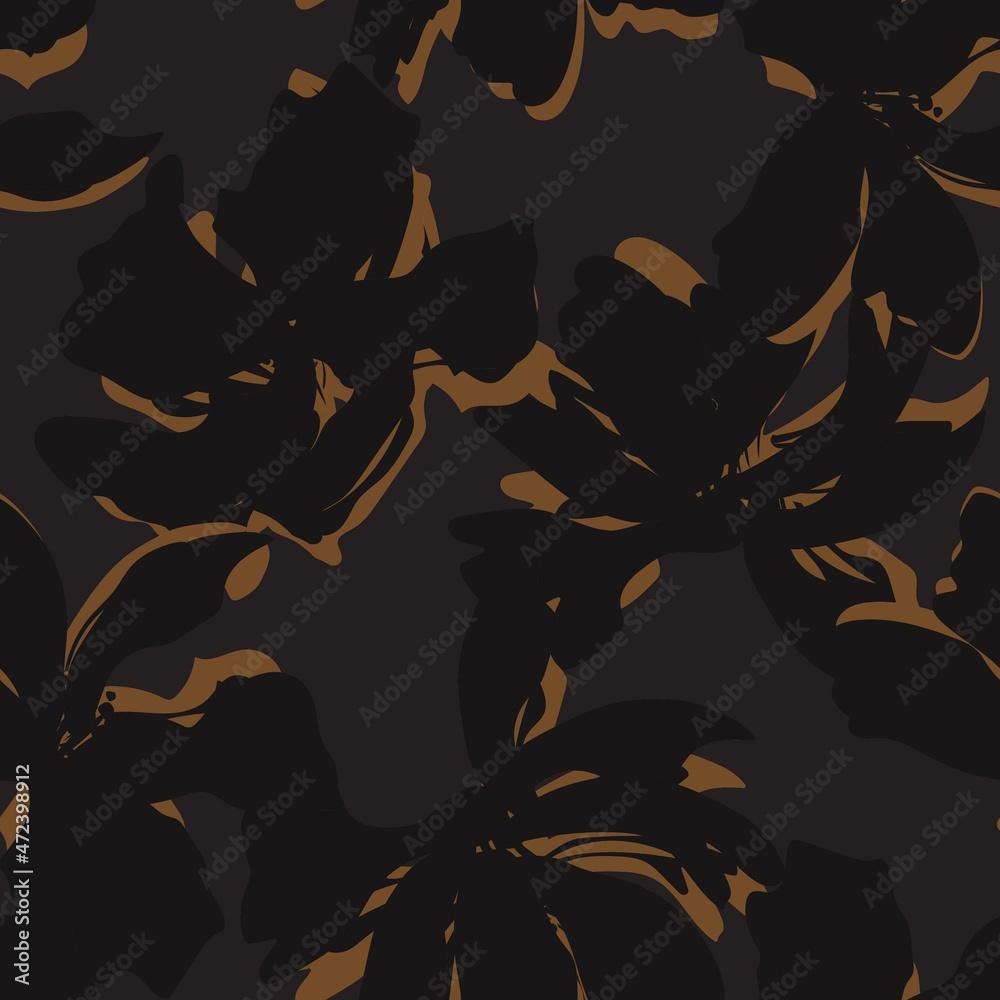 Floral Brush strokes Seamless Pattern Background Floral Brush strokes Seamless Pattern Background