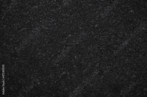 Surface grunge rough of asphalt, Seamless tarmac dark grey grainy road, Driveway texture background, Top view