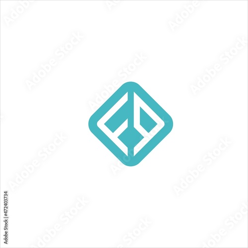 Free Download initials f p logo vector template - GFXLoad