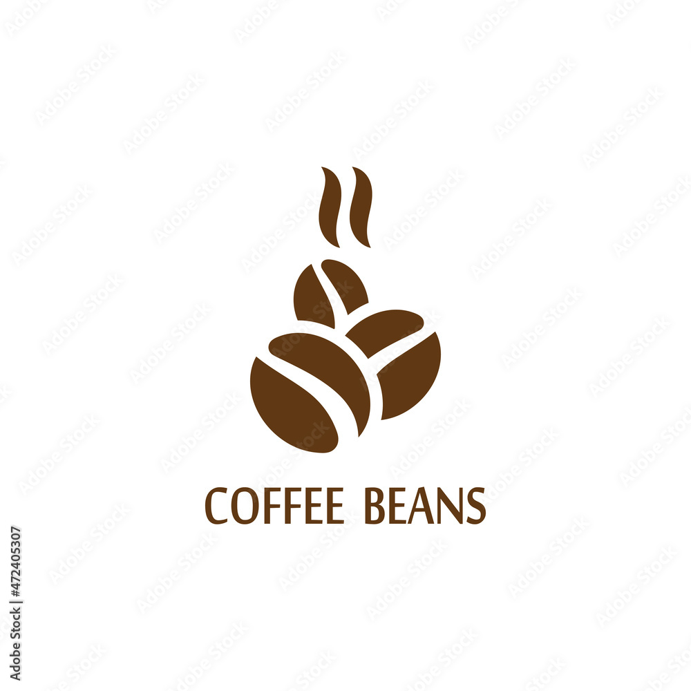 coffee bean icon vector coffee bean icon vector