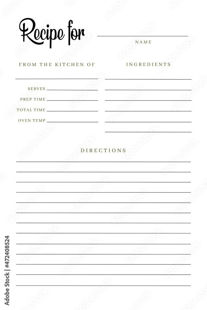 blank-recipe-book-printable-template-blank-pages-sheet-organizer
