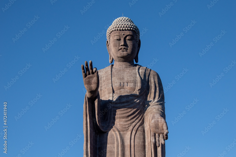 牛久大仏(世界最大のブロンズ立像) Stock Photo | Adobe Stock