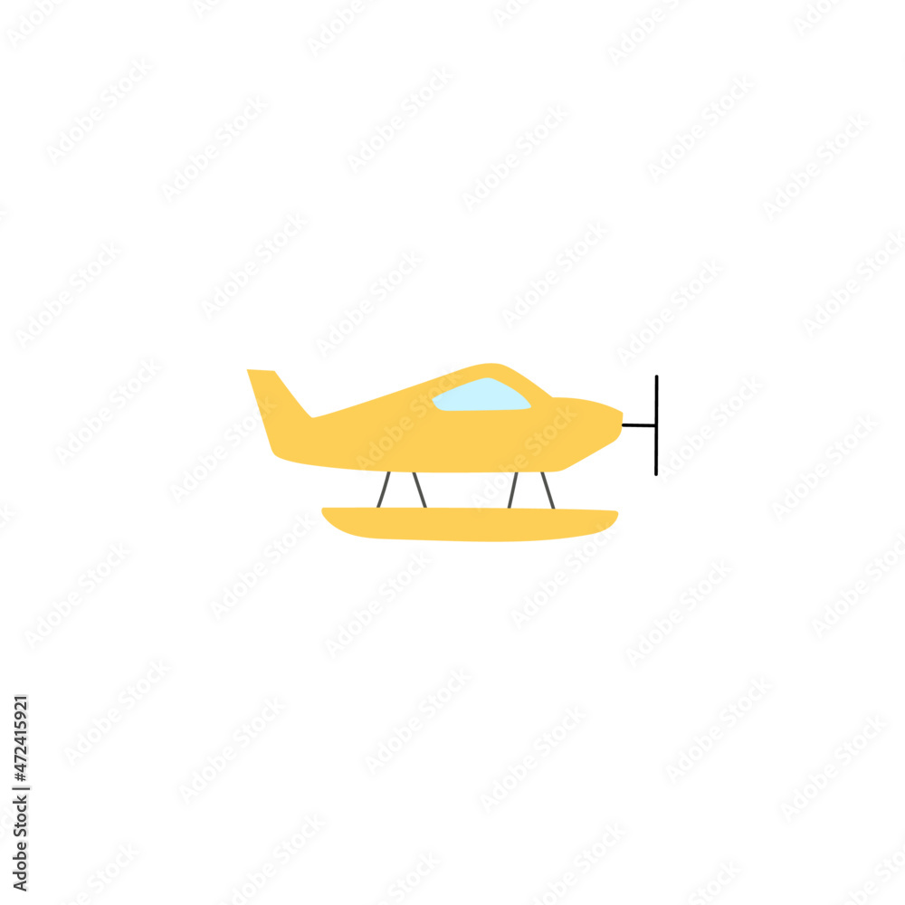 glider icon in color icon, isolated on white background glider icon in color icon, isolated on white background