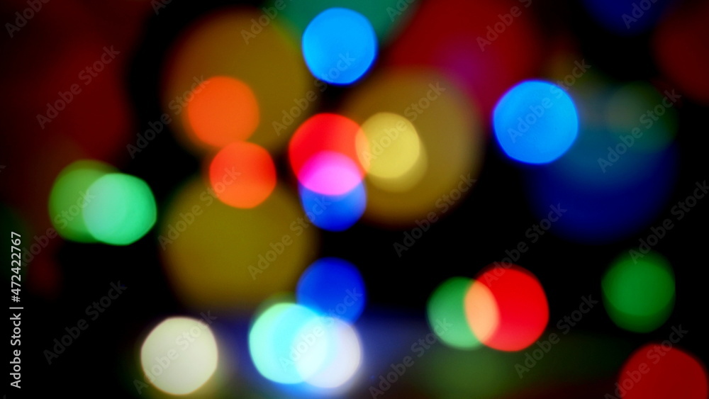 colorful lights. bokeh colorful lights. bokeh