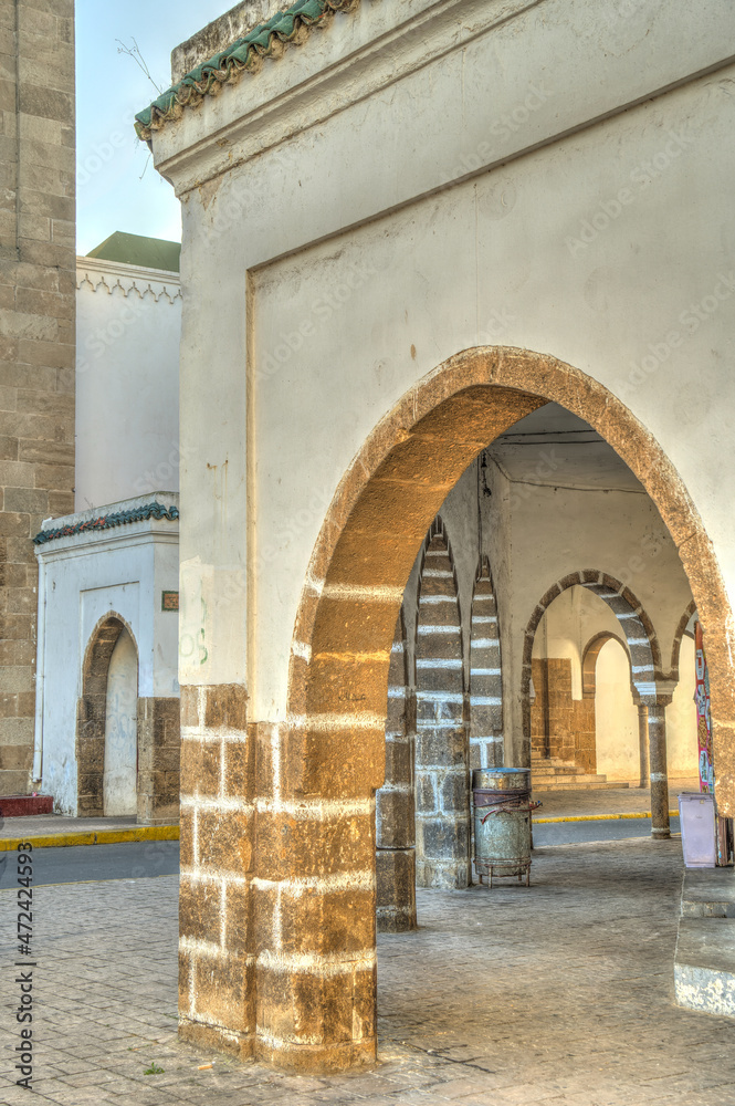 Habous Medina, Casablanca, HDR Image