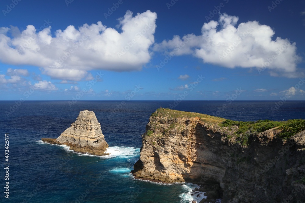 Guadeloupe cliffs - Porte d'Enfer